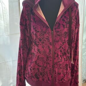 LuLaRoe Bethany Pink and Black Jacket